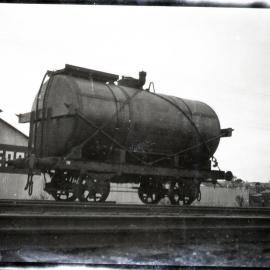 NSWGR, oil tanker, Shell Depot, NSW, [1930s]