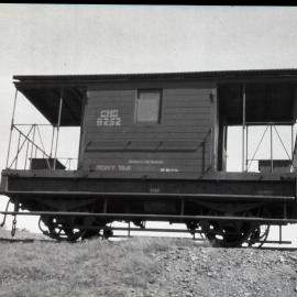 NSWGR, 4-wheel brake van, No. CHG8252, [1930s]