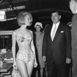 Model at Osti Clothing Factory Kurri Kurri NSW [n.d.]