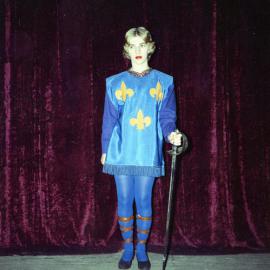 Famous women through the ages cavalcade, Maitland Town Hall, May 11-12, 1960. Presented by Torch Bearers for Legacy - Joan of Arc - Sandra Barden