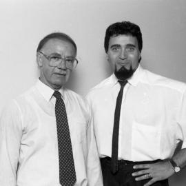 Professor Ken Dutton with Professor Ron Laura, the University of Newcastle, Australia - 1992