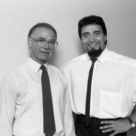Professor Ken Dutton with Professor Ron Laura, the University of Newcastle, Australia - 1992