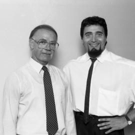 Professor Ken Dutton with Professor Ron Laura, the University of Newcastle, Australia - 1992