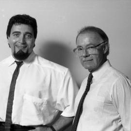 Professor Ron Laura with Professor Ken Dutton, the University of Newcastle, Australia - 1992