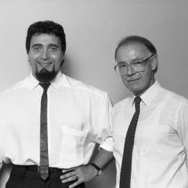 Professor Ron Laura with Professor Ken Dutton, the University of Newcastle, Australia - 1992