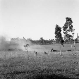 Explosives demonstration at Tocal, NSW, November 17, 1965