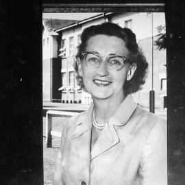 Miss Tilse, headmistress Maitland Girls’ High School, NSW, photo 1973
