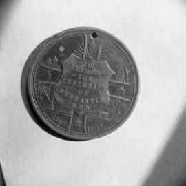 Medallion for Newcastle Centenary, NSW, 1797-1897