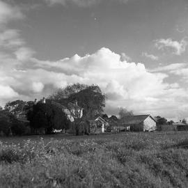 In the distance, Capper’s old home, Belmore Road, Maitland, NSW, 1967