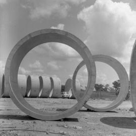 Finished pipes for Balickera, 1964