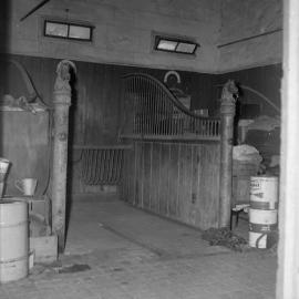 Horse stall, Wallalong House, Hinton, NSW, Australia, 1974
