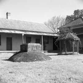 Rear of Wallalong House, showing well, Wallalong, NSW, 1974