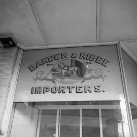 Barden and Ribee Propriety Limited, saddlers’ window, High Street, Maitland, NSW, [1840]