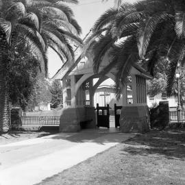 Timber Lychgate, All Saints Anglican Church, Singleton, NSW