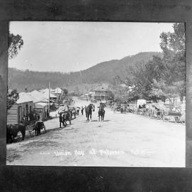 Union Day, [Paterson Market Day], NSW, [copy from Charles E Weston photograph]