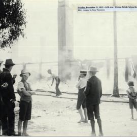 Weston Public School Fire, 21 December 1913