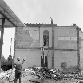 House demolition, High Street, Maitland, NSW, [1960s]