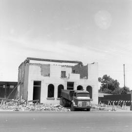 Dr Hollywood’s house being demolished, High Street, Maitland, NSW, [1960s]