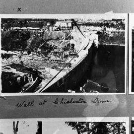 Wall at Chichester Dam, Dungog, NSW, [1920s]