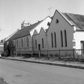 Rear of Congregational Church, High St Maitland, NSW, [1963]