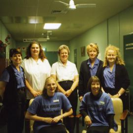 Staff from the social work department, Royal Newcastle Hospital, Newcastle, NSW, 24 September 1997