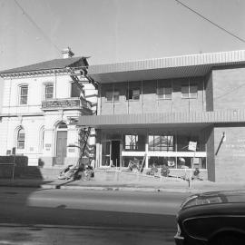 Bank of NSW, High Street, Maitland, NSW, during alterations, [1970]
