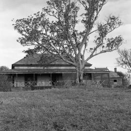 Berry Pomeroy House, showing verandah, Berry Park, NSW, 1974