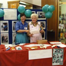Occupational therapy display during Health Week, Royal Newcastle Hospital, Newcastle, NSW, 1994