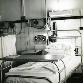 Ward bed, Royal Newcastle Hospital, Newcastle, NSW