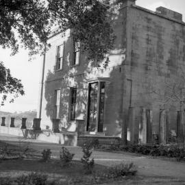 Side view of western end of Aberglasslyn House, pre-restoration photographs for the National Trust, Aberglasslyn House, Aberglasslyn, NSW, August, 1981