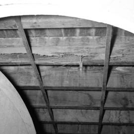 White-ant damage, pre-restoration photograph, Aberglasslyn House, Aberglasslyn, NSW, [1977]