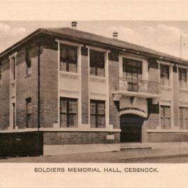 Soldiers Memorial Hall, Cessnock [n.d.]