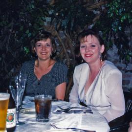 Briony Clemenson, centre, with unidentified hospital staff, Royal Newcastle Hospital, Newcastle, NSW