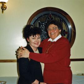 [Anne Schott on right, with] unidentified hospital staff, Royal Newcastle Hospital, Newcastle, NSW