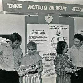 The opening of Heart Week, Royal Newcastle Hospital, Newcastle, NSW, 1985