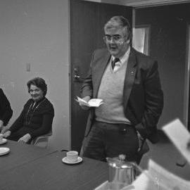 Dr Toby Glass, rheumatologist, Royal Newcastle Hospital, Newcastle, NSW, [1980s]