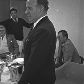 Dr Owen James, foreground, and Dr Toby Glass, left, Royal Newcastle Hospital, Newcastle, NSW, 1980s