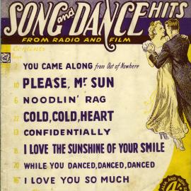 1931 - Song and dance hits from radio and film