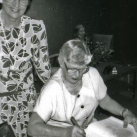 Book launch for A Golden Age of Nursing The Irene Hall Nurses Home, Royal Newcastle Hospital, Newcastle, NSW, November 1991