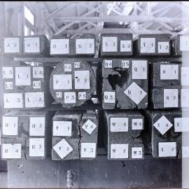 Timber for construction of viaduct [n.d.]