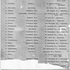 South Maitland Mines Rescue Station names, 30 March 1967 (p. 2)