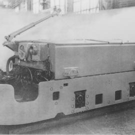 Jeffrey loco complete showing pantograph