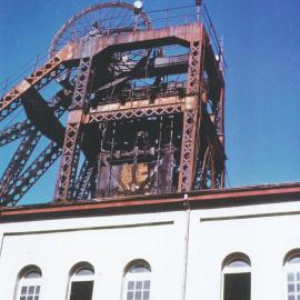 Head frame of No.2 shaft, Richmond Main Colliery, NSW
