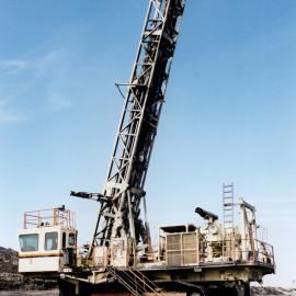 Saxonvale Open Cut - Diesel Drill, early 1990s