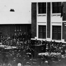 Bellbird Disaster Funeral, September 1923