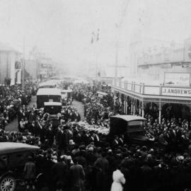 Bellbird Disaster Funeral, September 1923
