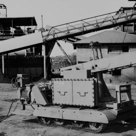 Pit top, Timbering Machine at Northern (Rhondda) Colliery (mid 1960s)