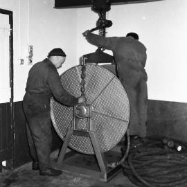 New cable repair shop at Northern (Rhondda) Colliery - mid 1960s, by Barry Howard