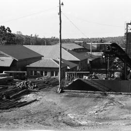 Northern (Rhondda) Colliery- Pit Top (mid 1960s), by Barry Howard