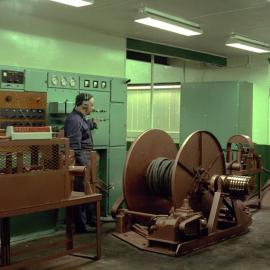 Northern (Rhondda Colliery) - New cable repair shop (late 1960s), by Barry Howard